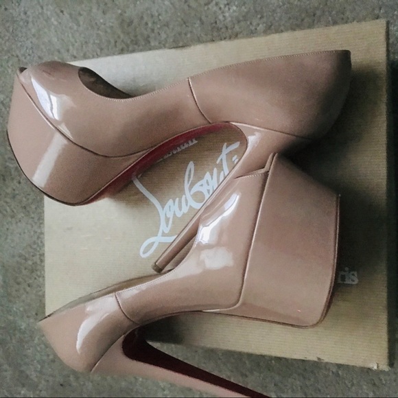 Christian Loboutin Jamie 160 Patent Red Bottoms - Picture 2 of 7